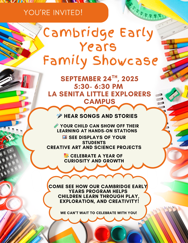Preschool Cambridge Early Years Showcase
