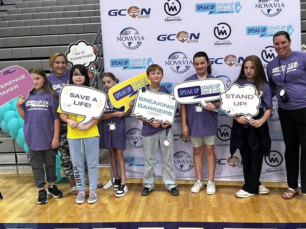 Students at the Speak Up Conference 