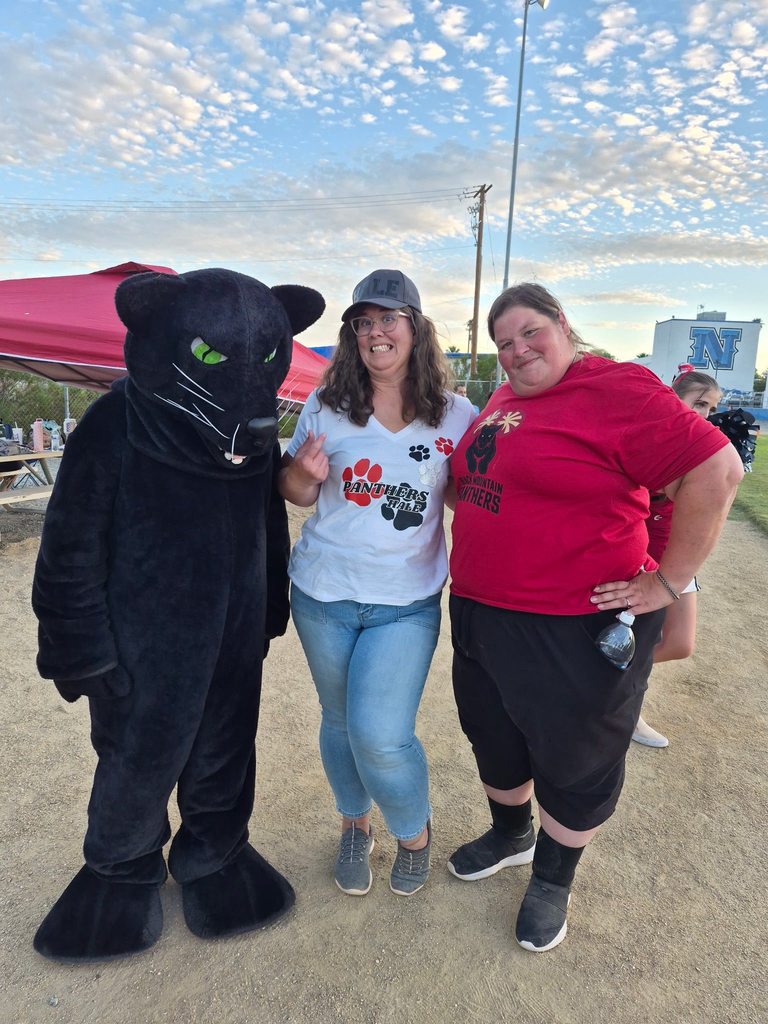Cheer coaches with mascot