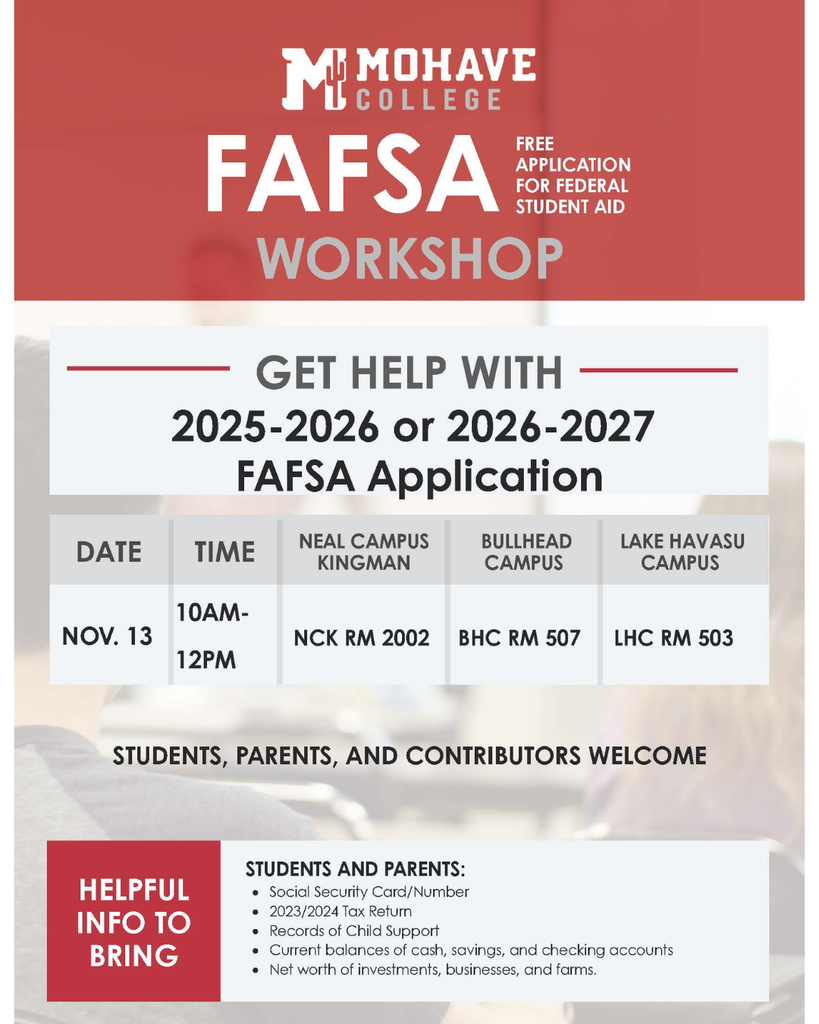 FAFSA Assistance