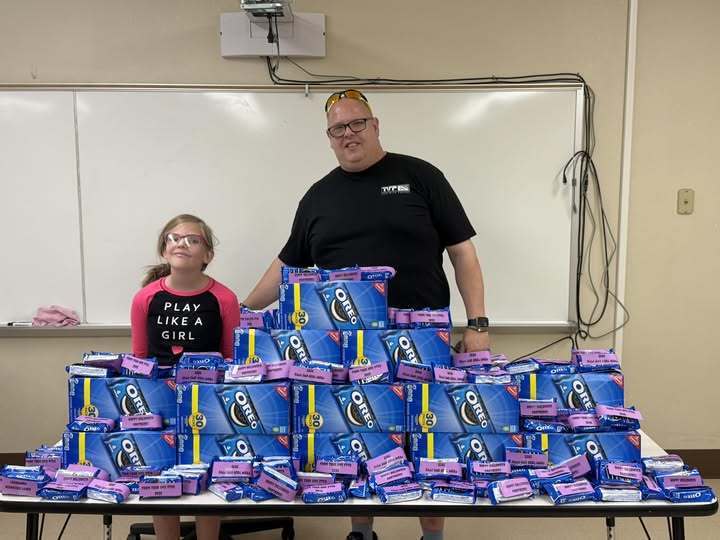 School receives donations