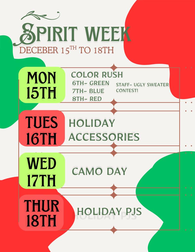 Winter Spirit Week