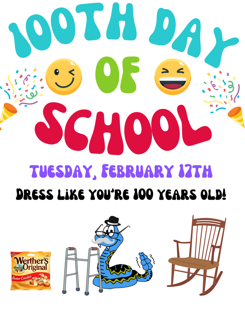 100th Day of School Flyer