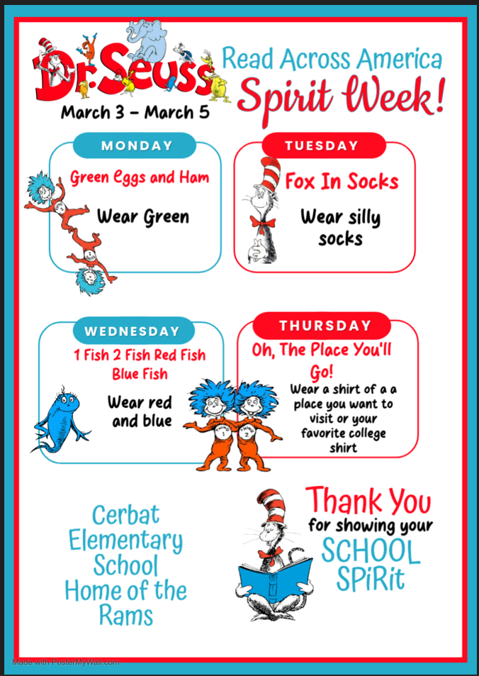 Read Across America - Read- A- Thon