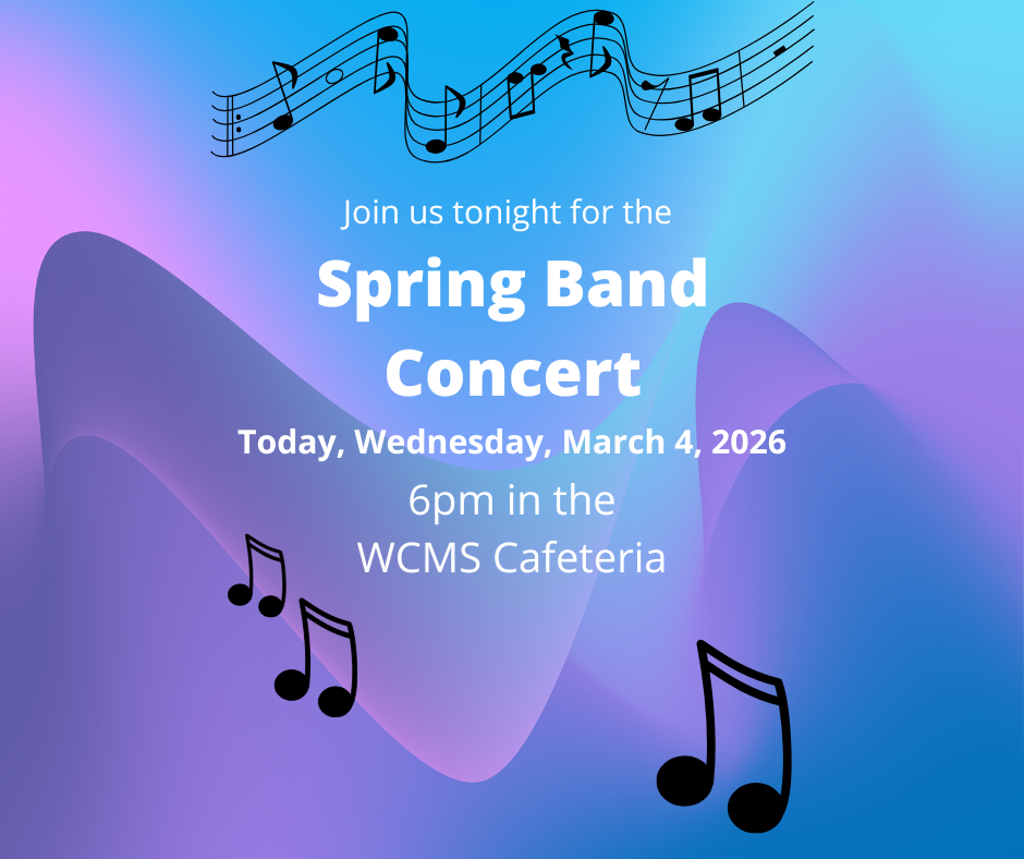Spring Band concert March 4 at 6pm