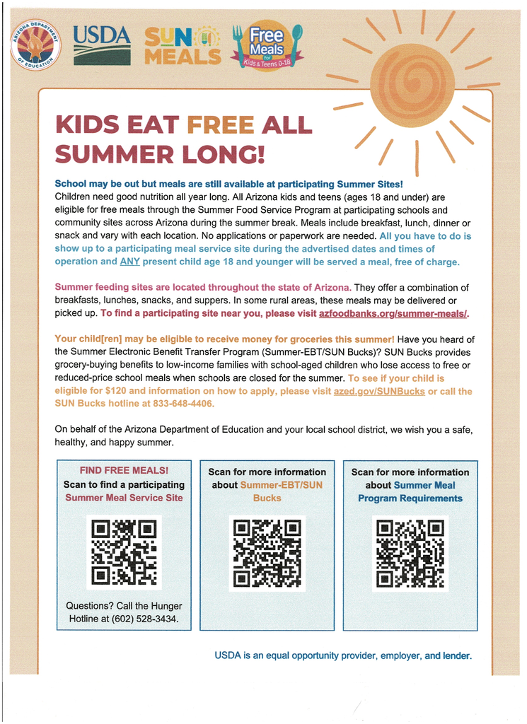 Free meals