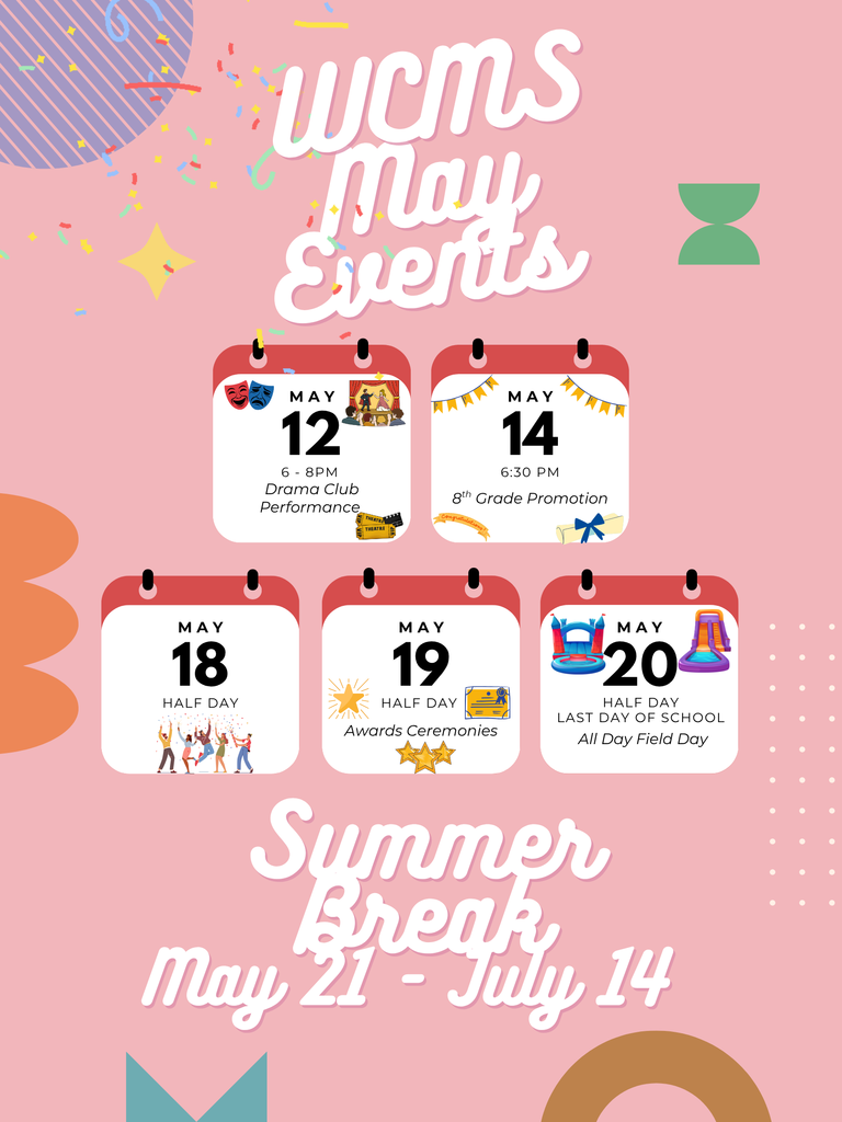 Upcoming May Events