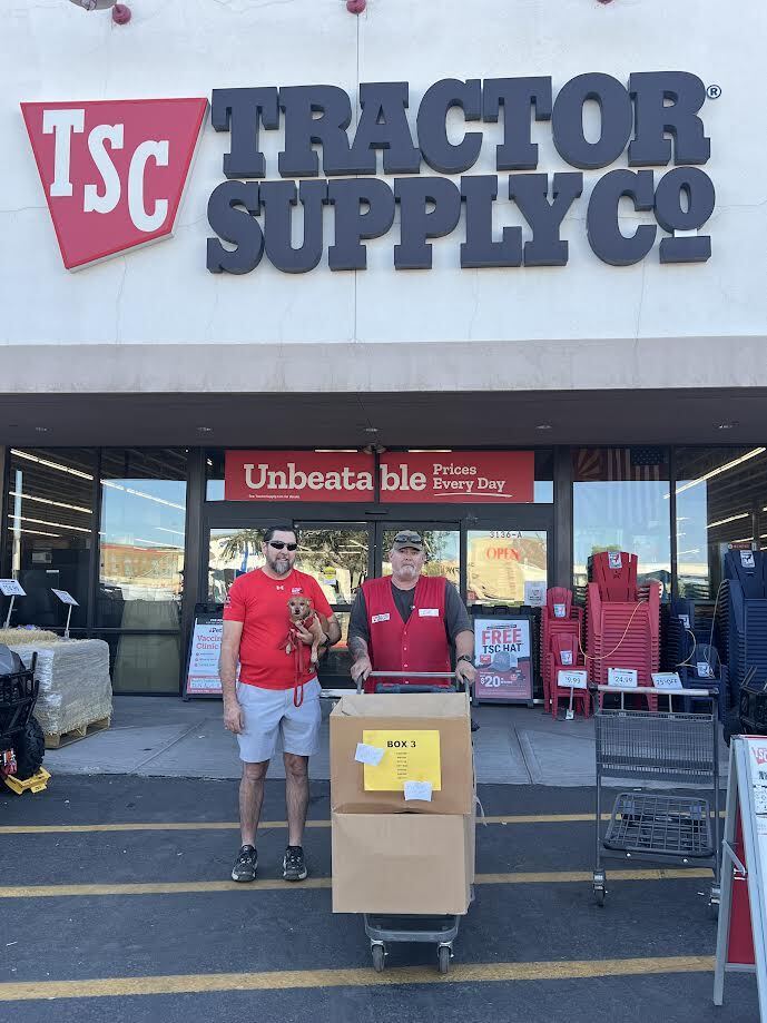 Tractor Supply donation to LWHS 