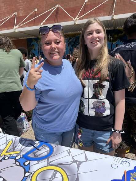 Students at Activities Fair 