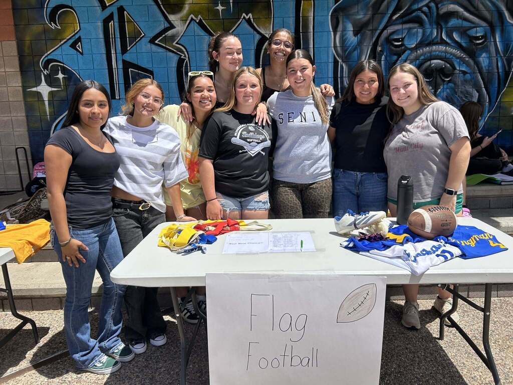 Students at Activities Fair 