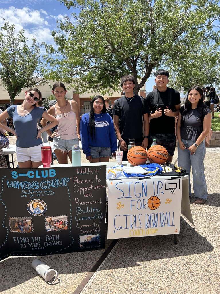 Students at Activities Fair 