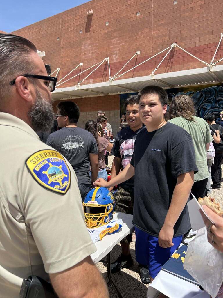 Students at Activities Fair 