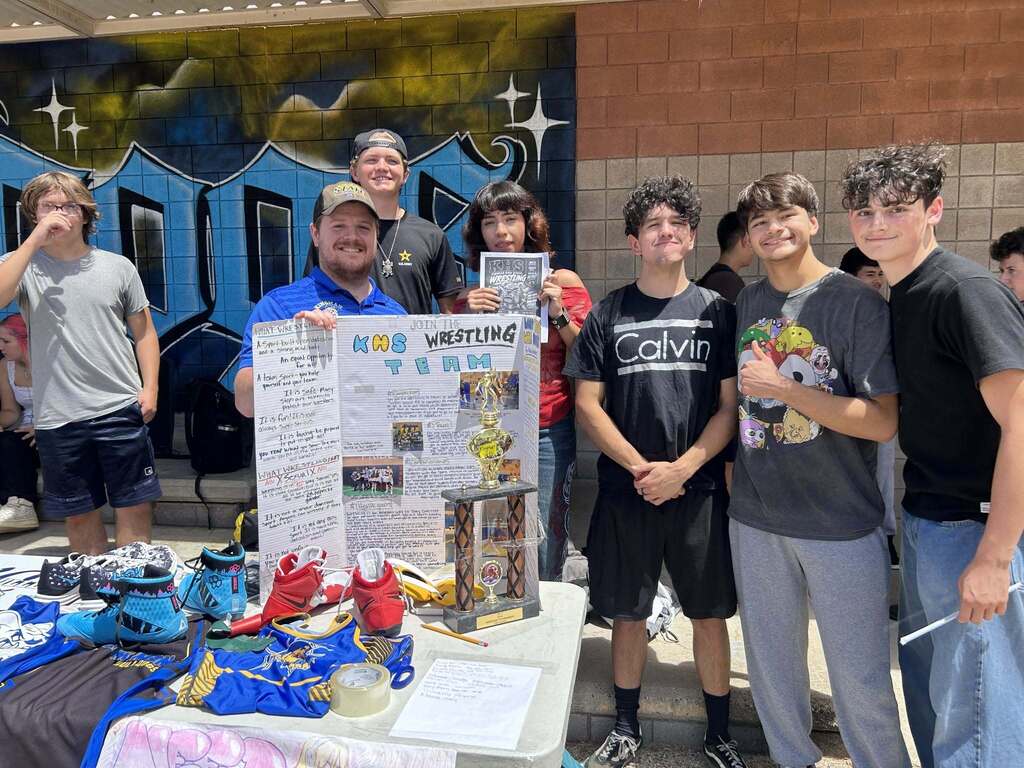 Students at Activities Fair 