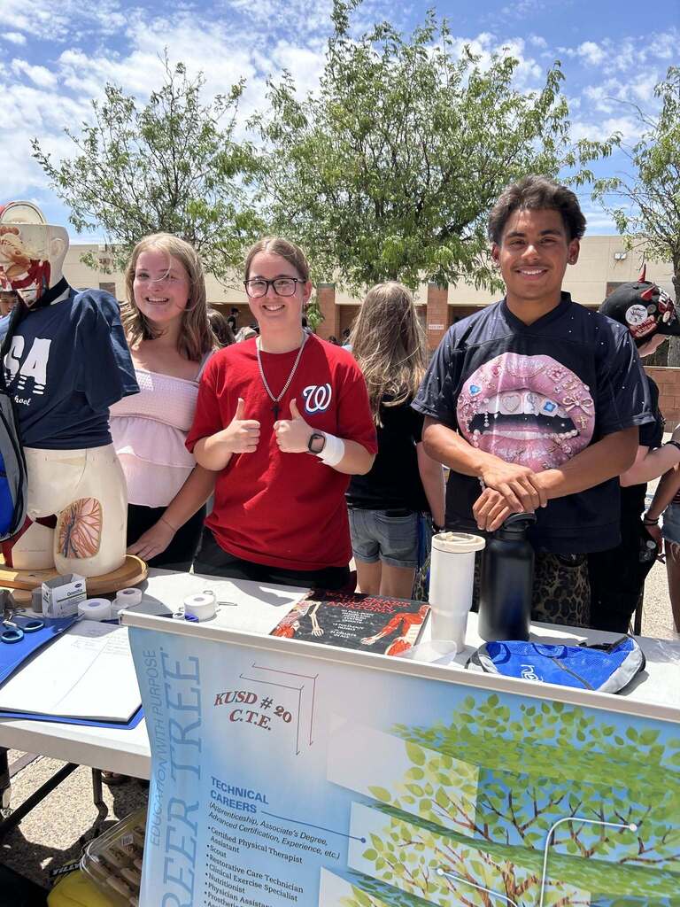 Students at Activities Fair 