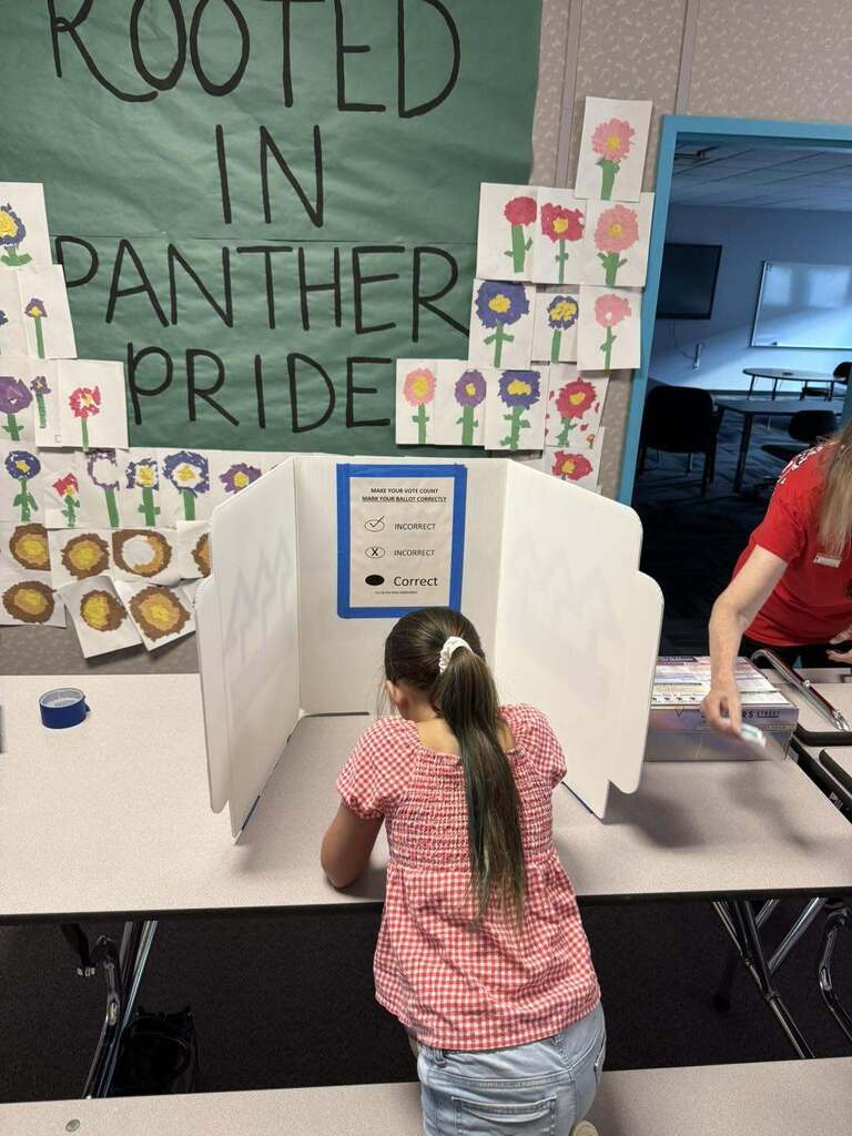 Students participating in Constitution Day activities