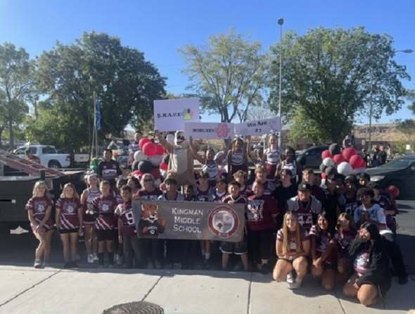 Student Athletes representing KMS during this past Andy Devine Days Parade!