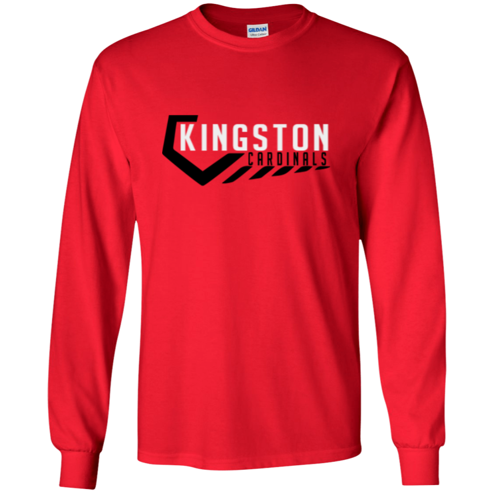 kingston-cardinals-spirit-wear-kids-long-sleeve-shirt-with-logo