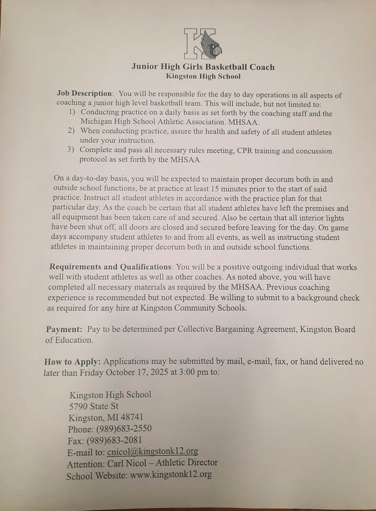 Job Posting