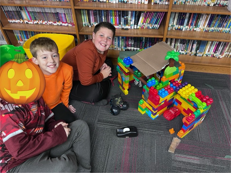 This crew had to rebuild after a Kindergarten cleanup misunderstanding, but they did a fabulous job!