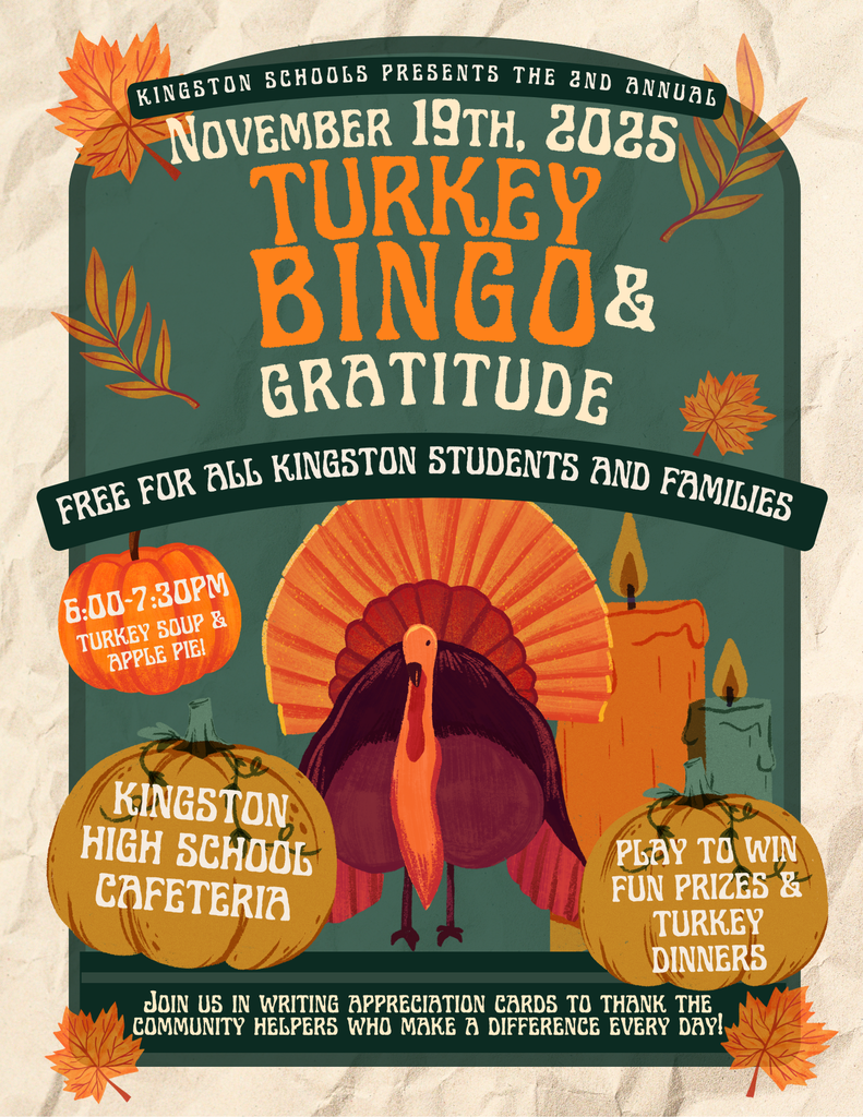 KCS Turkey Bingo