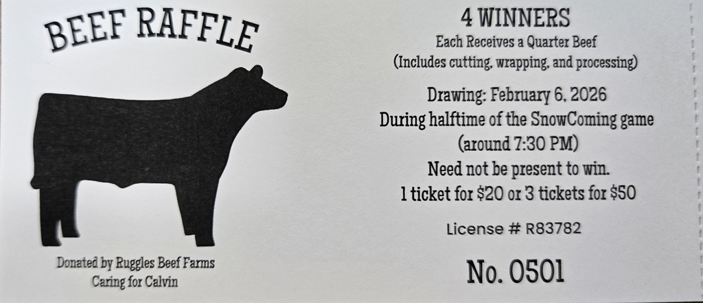 Beef raffle