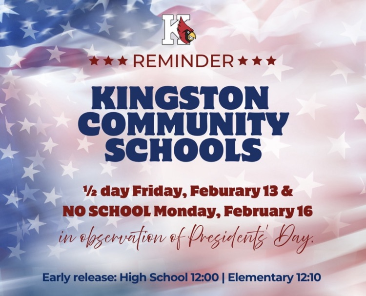 Presidents’ Day Reminder