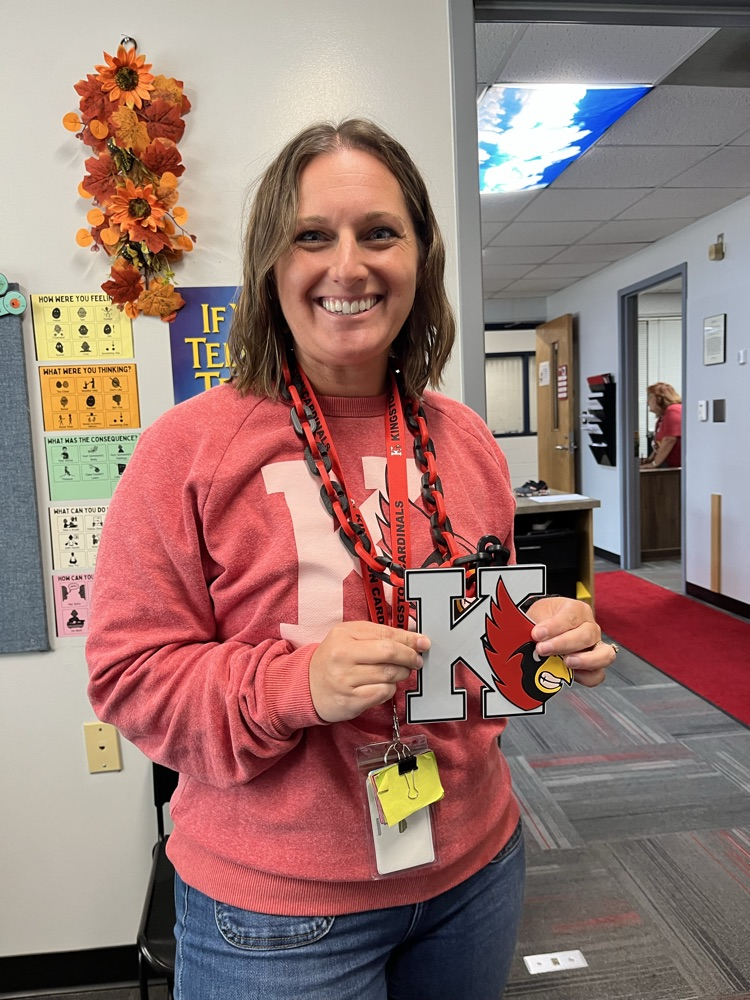 Mrs. Gentner sporting the Chain of Champions!