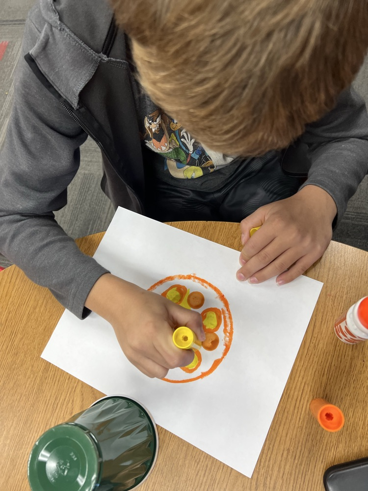 Orange dots! 