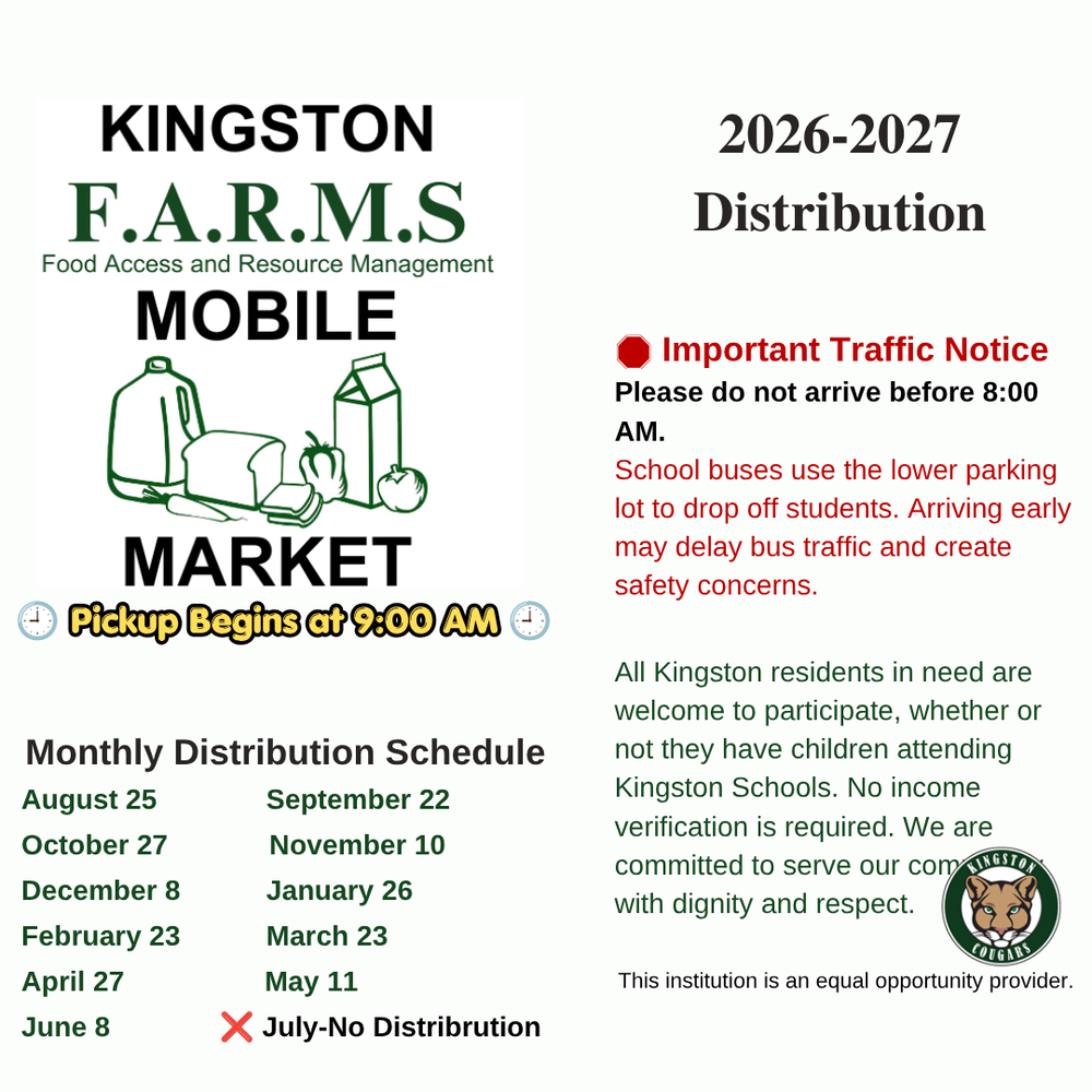 🥕 Kingston F.A.R.M.S. Mobile Market – Helping Our Community One Month at a Time