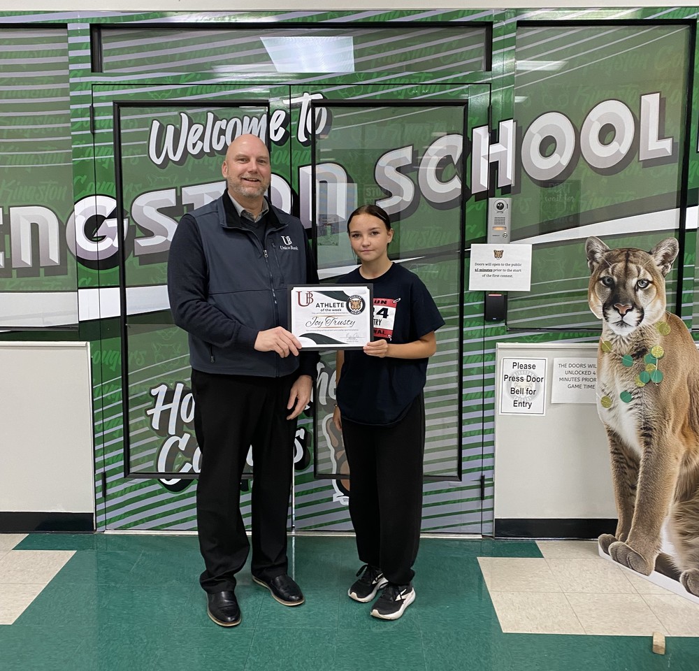 Gant and Trusty, athlete of the week from unico bank