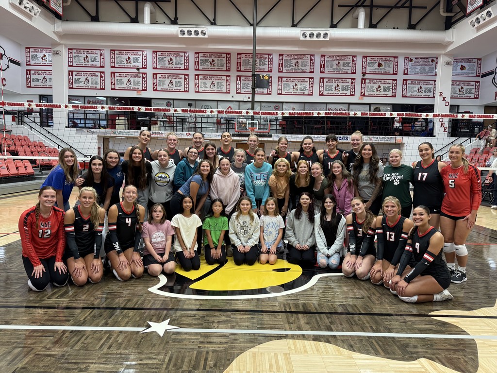 Kingston HS Volleyball Team at MAC