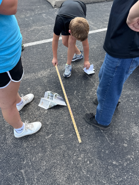 Paper Plane Experiment 