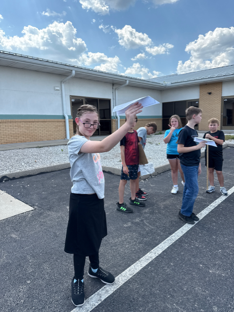 Paper Plane Experiment 