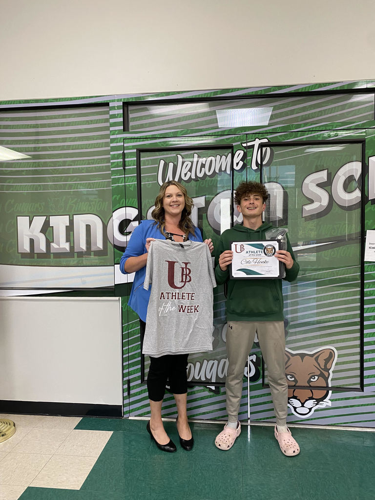 Cole Hinke Athlete of the Week