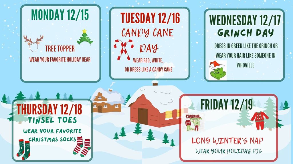 2025 Winter Spirit Days