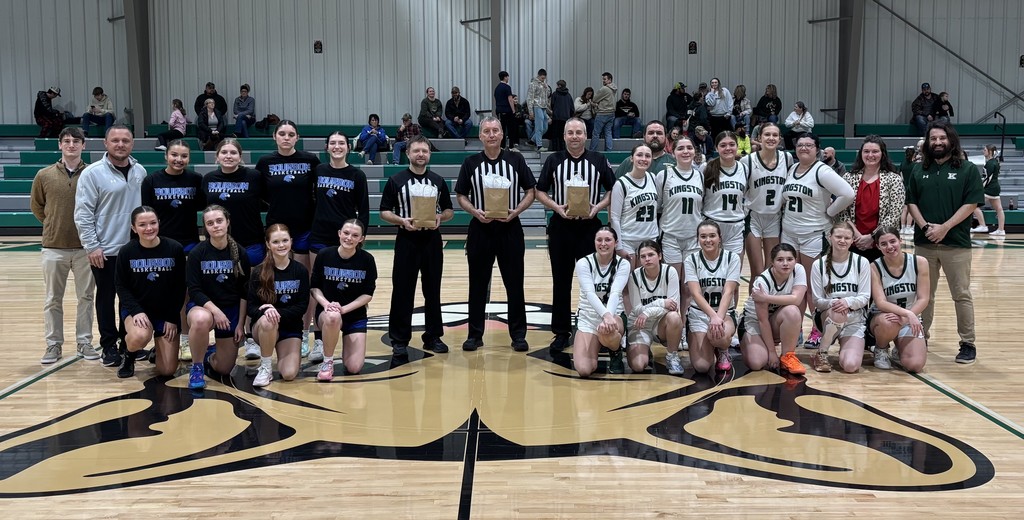 Officials Appreciation Night-Kyle Heifner, Jason Smith, Brandon Hubbard