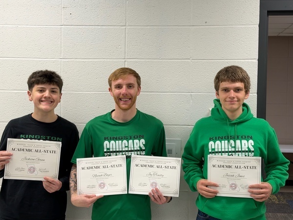 Jackson Gann, Coach Ferguson, Josiah Jones