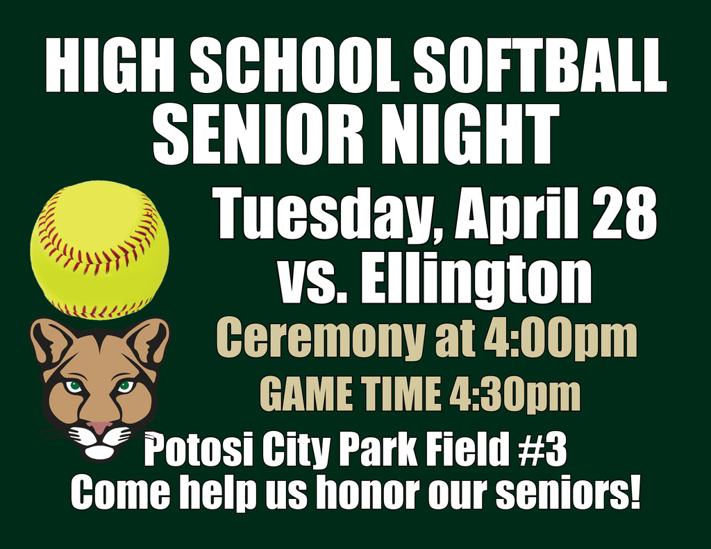 Softball Senior Night 4/28