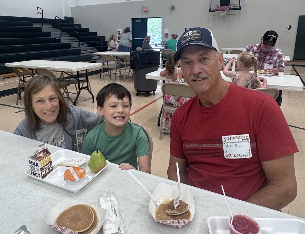 grandparents breakfast