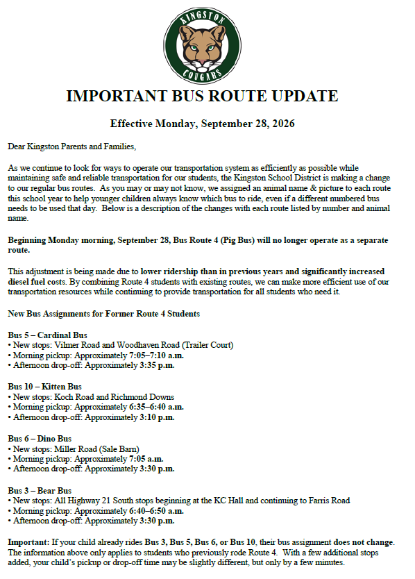 1st page bus letter