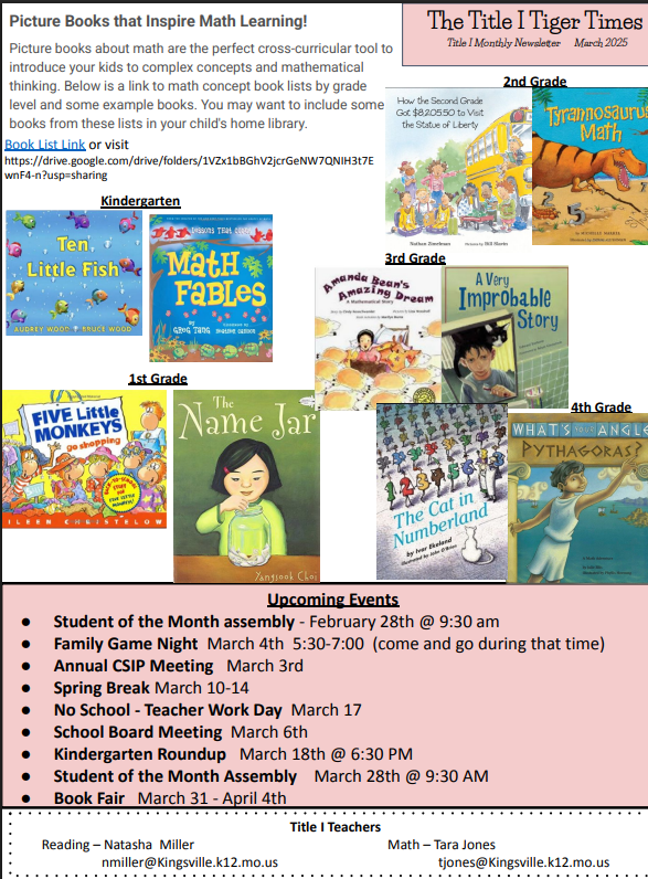 Title 1 Newsletter