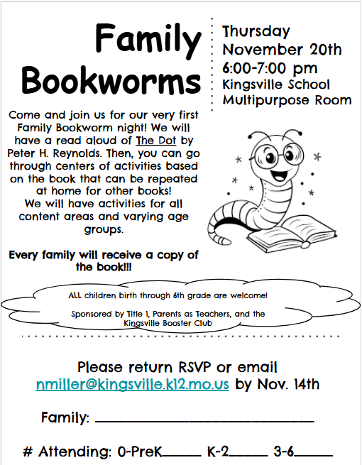 literacy night flyer