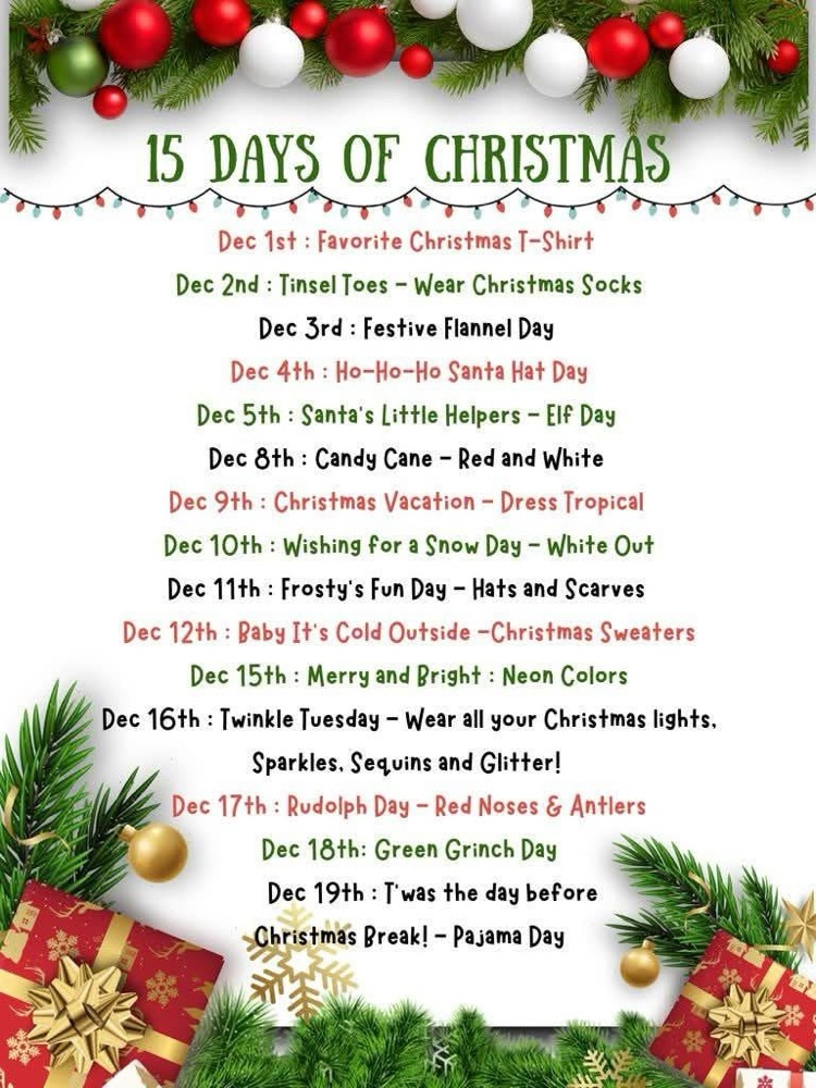 15 Days of Christmas