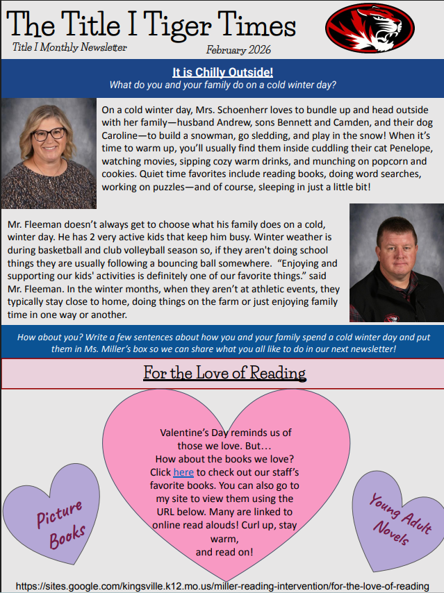 Title 1 Newsletter
