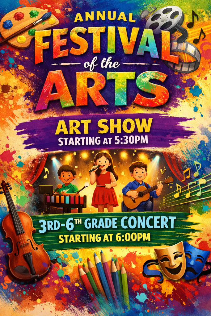 Annual Festival of the Arts Thursday April 16th 