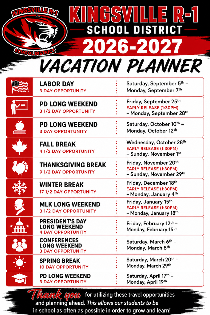 Vacation Planner 26-27