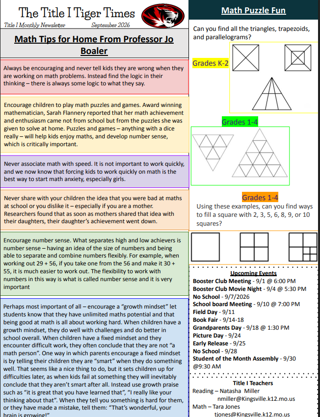Title Newsletter
