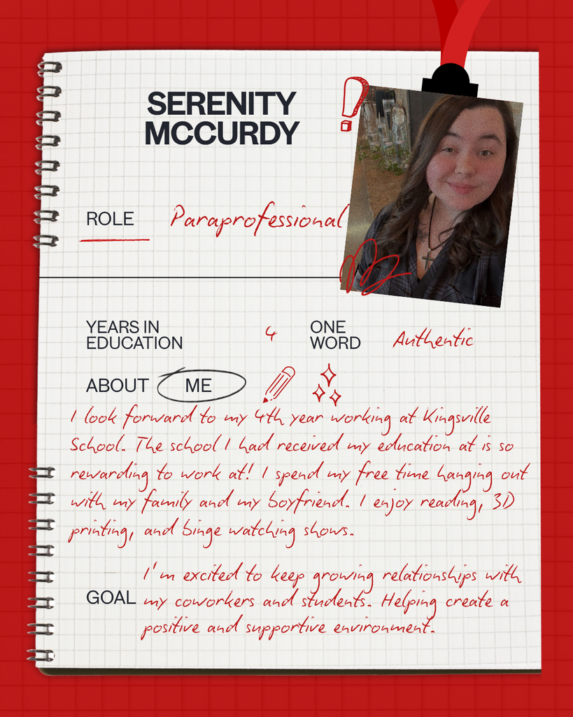 Ms. Serenity McCurdy