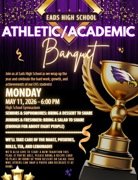 Reminder of Banquet May 11th