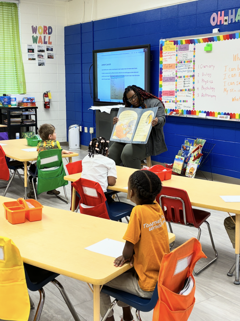 KIPP Delta's District Academic Support Manager Tamara McKnight